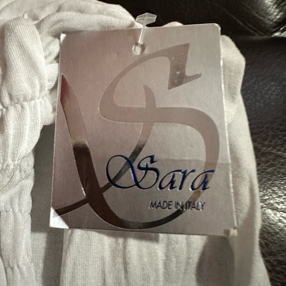 White Sleeveless Jumpsuit cowl neck Medium - Picture 3 of 3